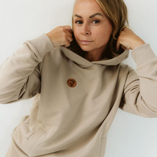 Bluza „Cool Hoodie” z bawełny uszlachetnionej.