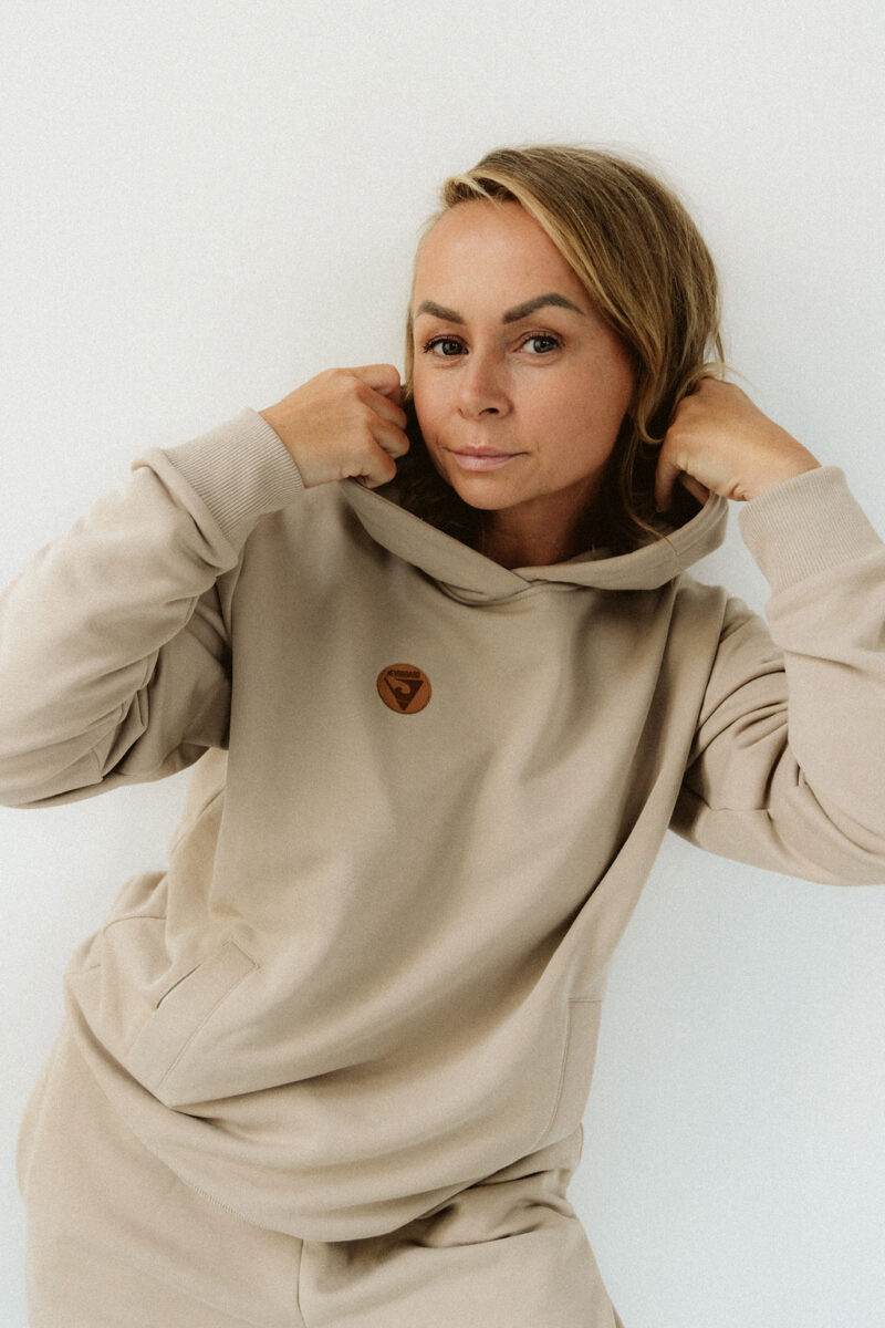 Bluza „Cool Hoodie” z bawełny uszlachetnionej.