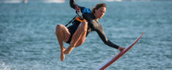Ania Pałka Kitesurfing Nevrboard